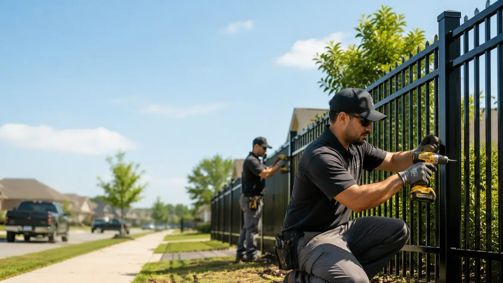 Metal Fence Installation in Marathon, WI